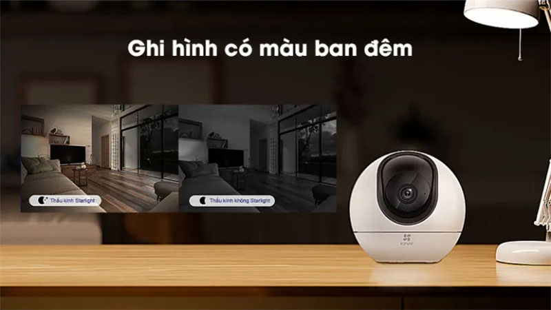 Camera IP wifi EZVIZ CS-H6 - Hàng chính hãng