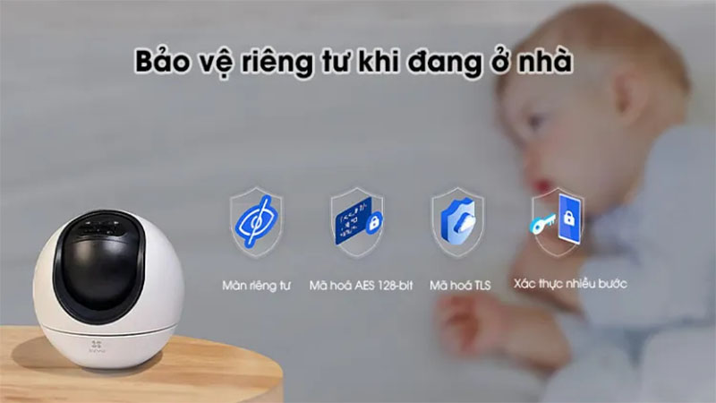 Camera IP wifi EZVIZ CS-H6 - Hàng chính hãng