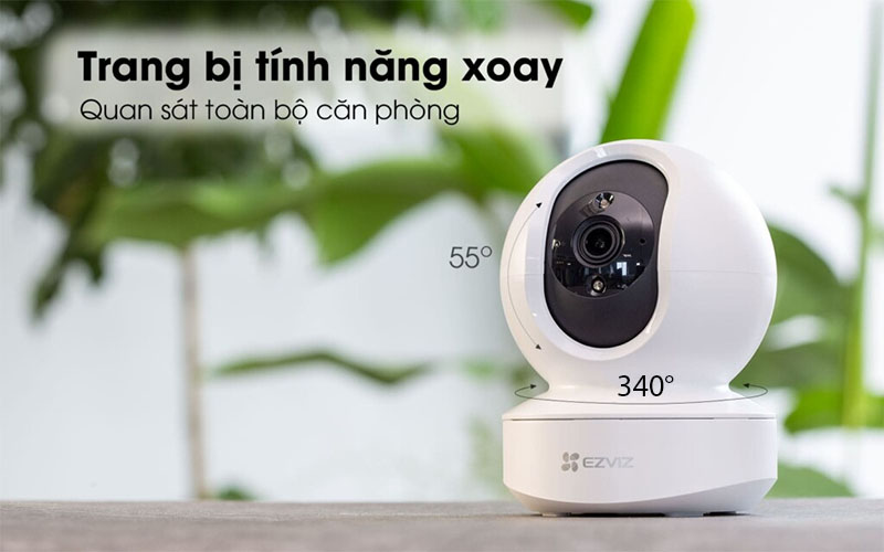 Khả năng quay quét của Camera IP wifi EZVIZ CS-TY1-B0-1G2WF