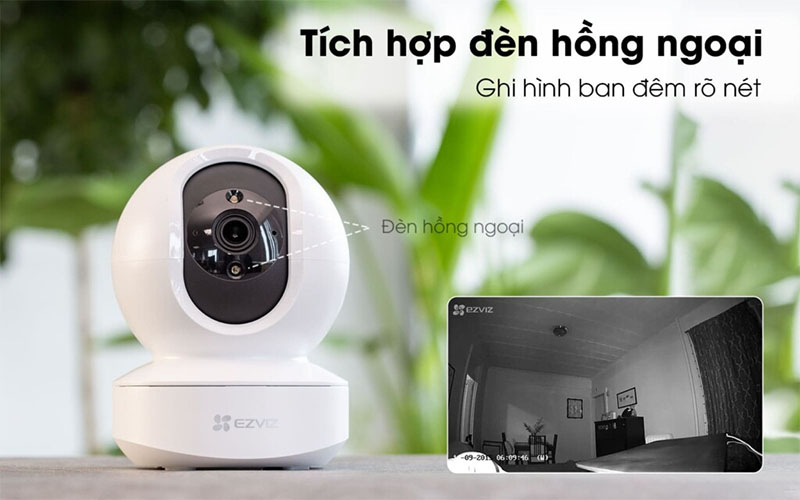 Công nghệ Hồng ngoại của Camera IP wifi EZVIZ CS-TY1-B0-1G2WF