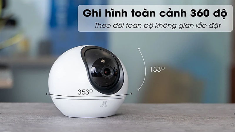 Camera IP wifi Ezviz H6-R100-1J5WF - Hàng chính hãng