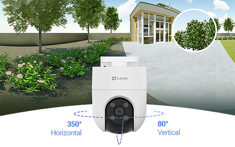 Camera IP wifi EZVIZ H8C-2K-4MP - Hàng chính hãng