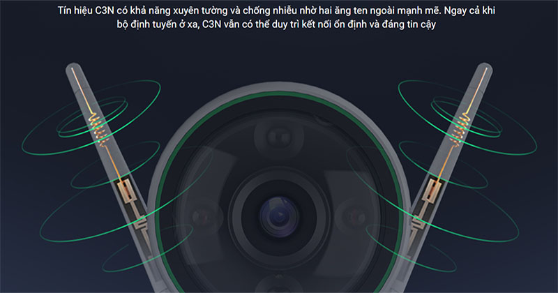 Camera IP Wifi Ezviz CS-C3N - Hàng chính hãng