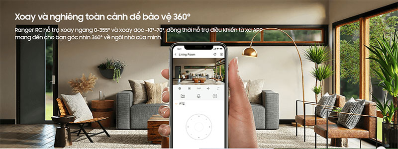 Khả năng quay quét của Camera IP wifi IMOU IPC-GK2CP-4COWR