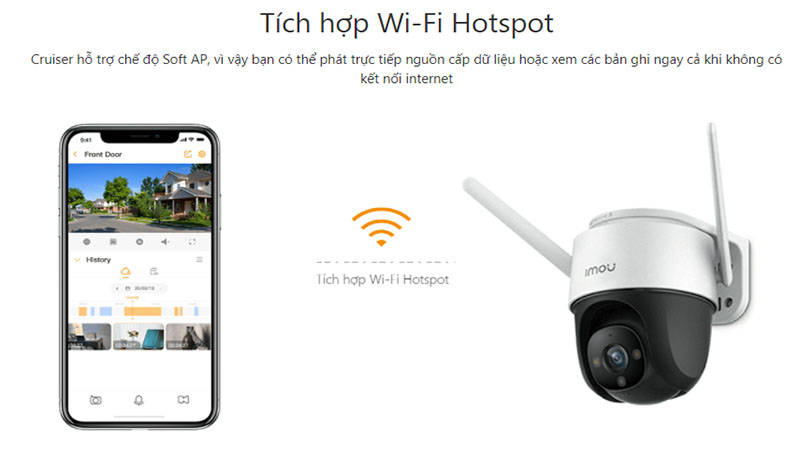 Camera IP wifi IMOU S21FP - Hàng chính hãng