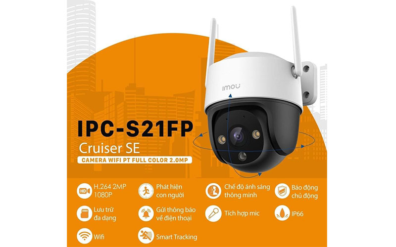 Camera IP wifi IMOU S21FP - Hàng chính hãng
