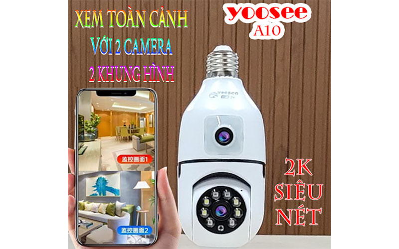 Camera IP wifi Yoosee A10 - Hàng chính hãng