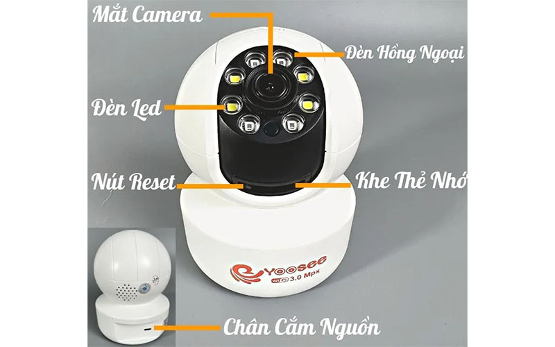 Camera IP wifi Yoosee YS-2031 - Hàng chính hãng