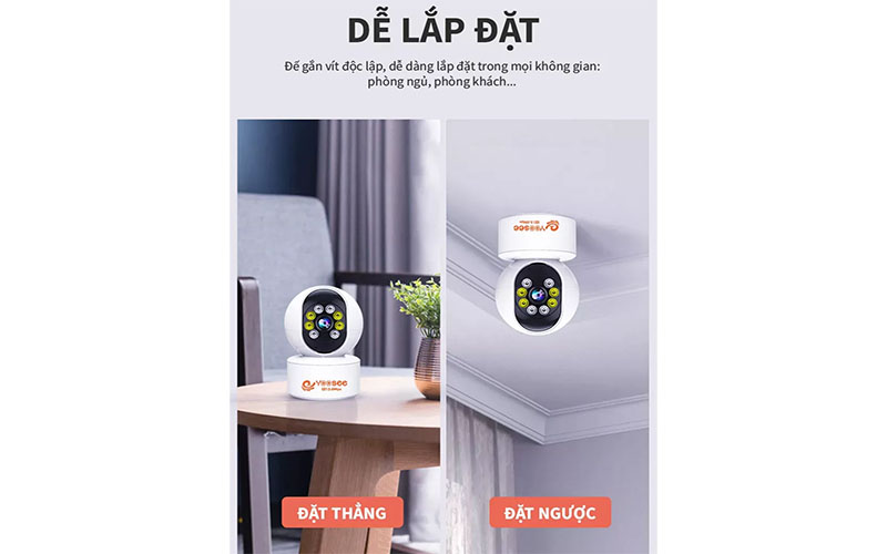 Camera IP wifi Yoosee YS-2031 - Hàng chính hãng