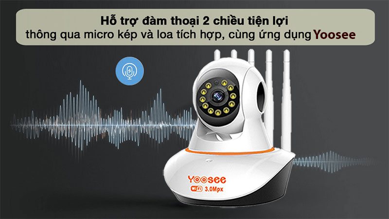 Camera IP wifi Yoosee YX22 - Hàng chính hãng
