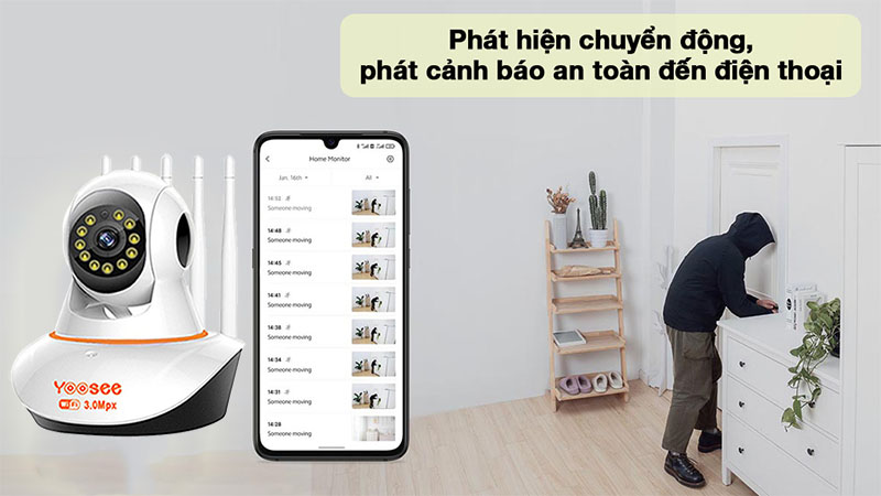 Camera IP wifi Yoosee YX22 - Hàng chính hãng