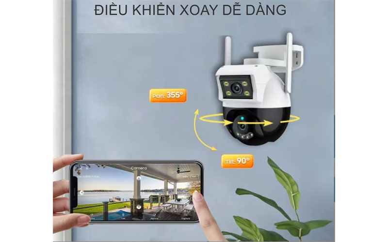 Camera IP wifi ngoài trời Yoosee YS-2305 - Hàng chính hãng