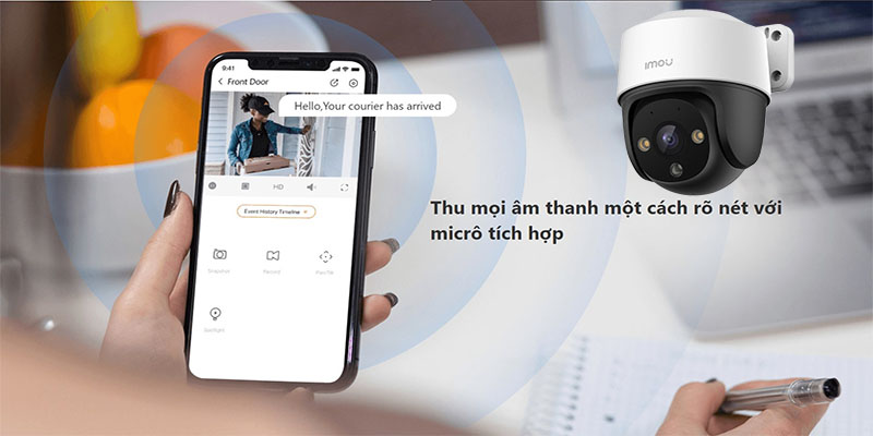 Camera Ip wifi full color IMOU IPC-S21FAP - Hàng chính hãng