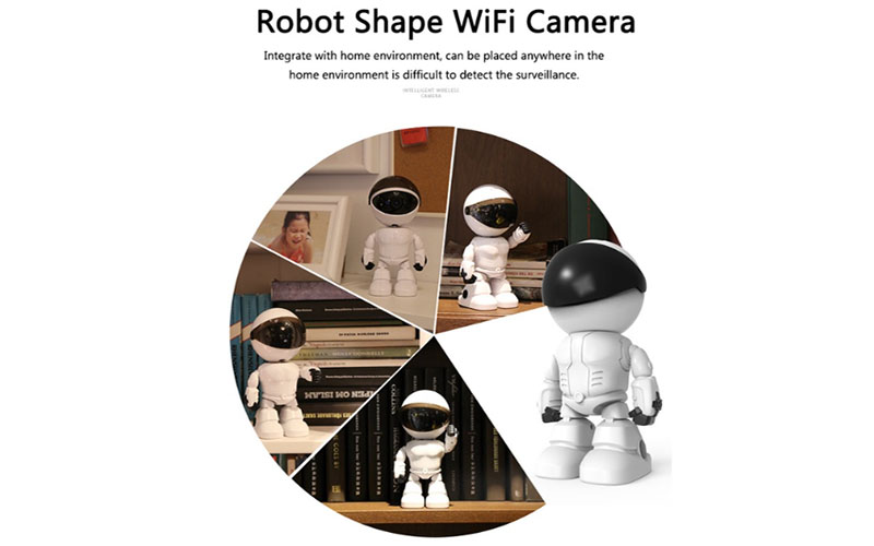 Camera Robot Ip Wifi phần mềm Yoosee HD 1080P RB01 - Hàng chính hãng