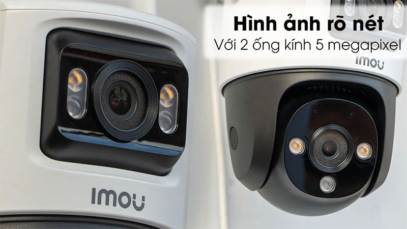 Camera Wifi 2 mắt ngoài trời IMOU Cruiser Dual 10MP IPC-S7XP-10M0WED - Hàng chính hãng