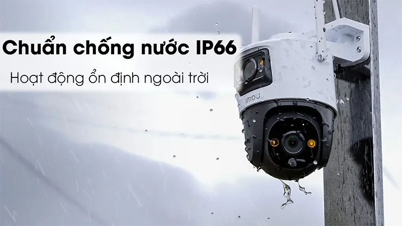 Camera Wifi 2 mắt ngoài trời IMOU Cruiser Dual 10MP IPC-S7XP-10M0WED - Hàng chính hãng