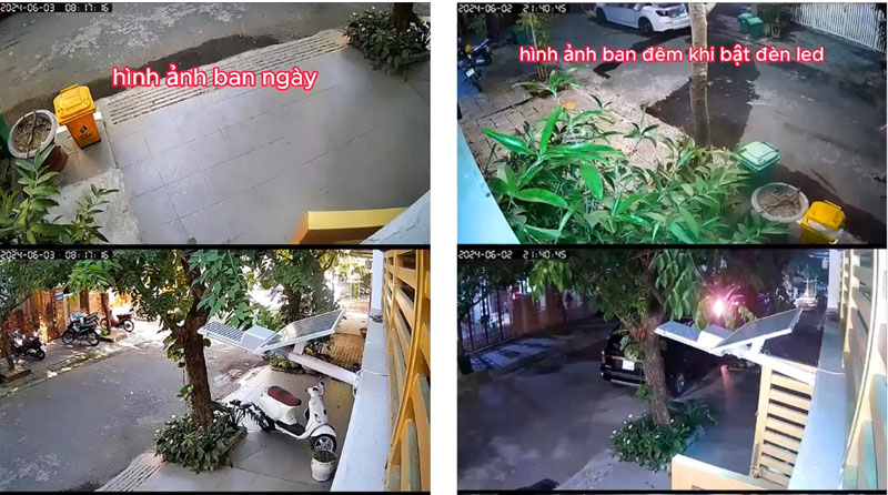 Camera Wifi Yoosee 4 mắt 3 khung hình F066 - Hàng chính hãng