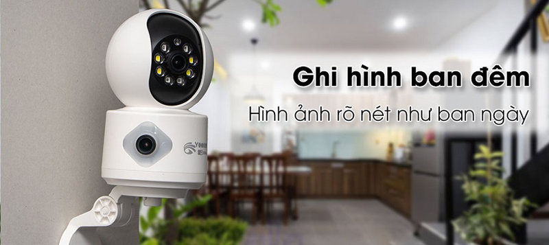 Hình ảnh sắt nét giúp quan sát rõ nét mọi hoạt động diễn ra