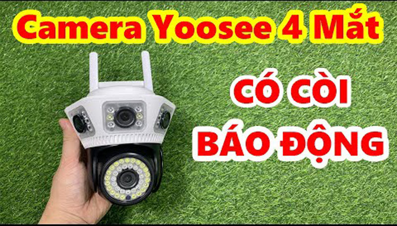 Camera Wifi 4 mắt Yoosee Q54 - Hàng chính hãng