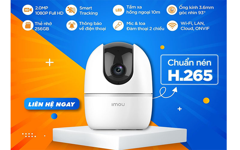 Camera Wifi IMOU IPC-A22EP-G-V2 - Hàng chính hãng