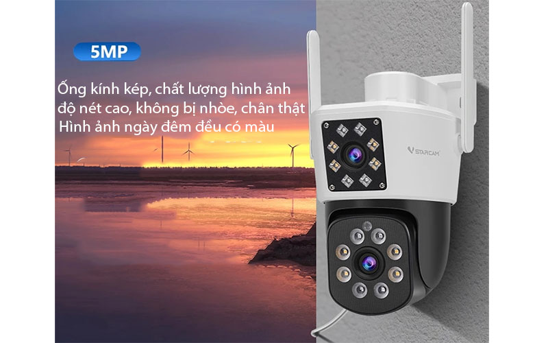 Chất lượng hình ảnh của Camera wifi Vstarcam CS662DR