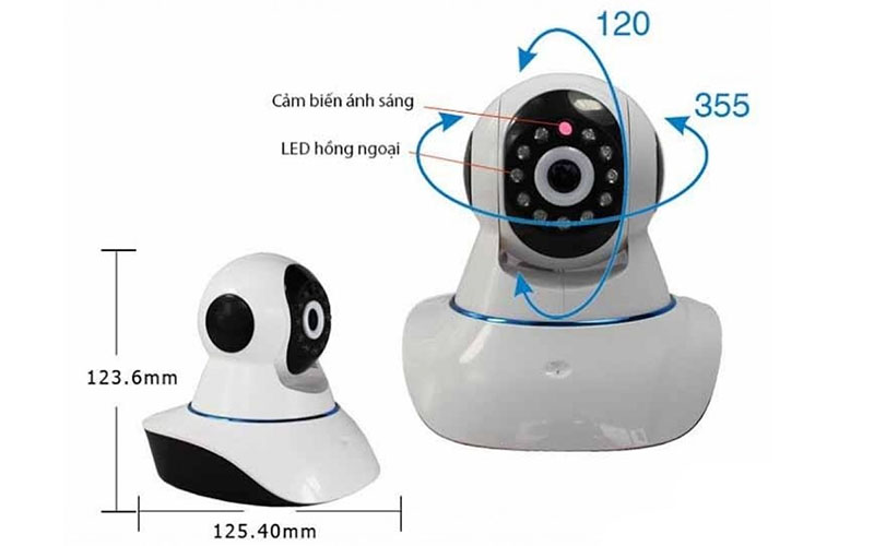 Camera wifi Yoosee 1.3MPX - Hàng chính hãng