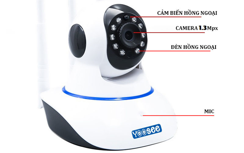 Camera wifi Yoosee 1.3MPX - Hàng chính hãng