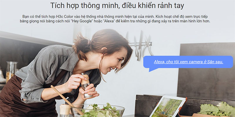 Camera wifi ngoài trời EZVIZ H3C - Hàng chính hãng