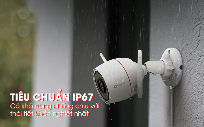 Camera wifi ngoài trời EZVIZ H3C-4MP-2K+ - Hàng chính hãng