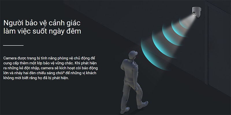 Camera wifi thông minh EZVIZ H8C - Hàng chính hãng