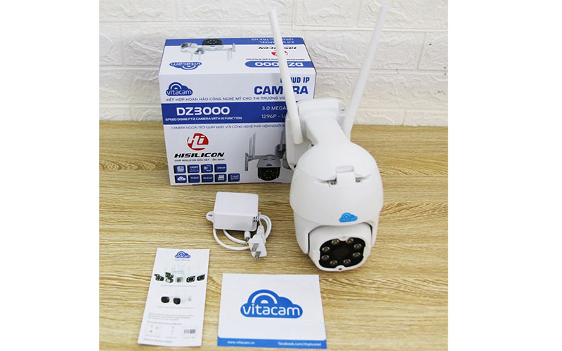 Camera wifi ngoài trời Vitacam DZ3000 - Hàng chính hãng