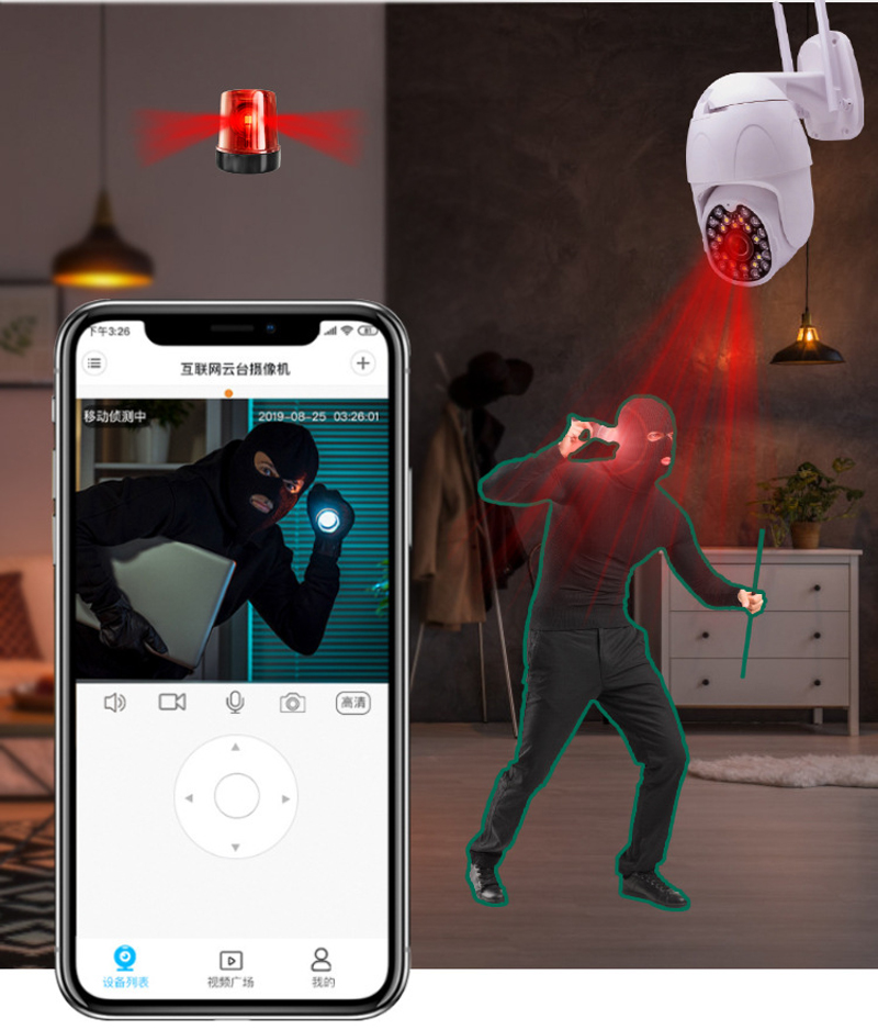 Camera IP wifi ngoài trời Yoosee GLZ926 - Hàng chính hãng