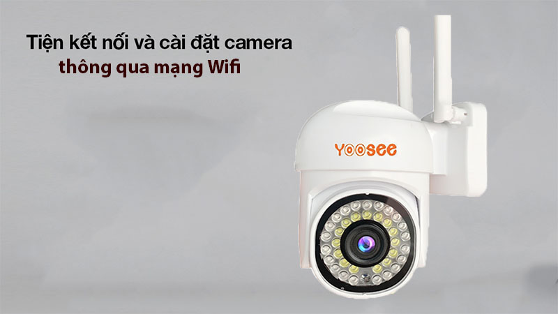 Camera wifi ngoài trời Yoosee PTZ-M1.5 - Hàng chính hãng