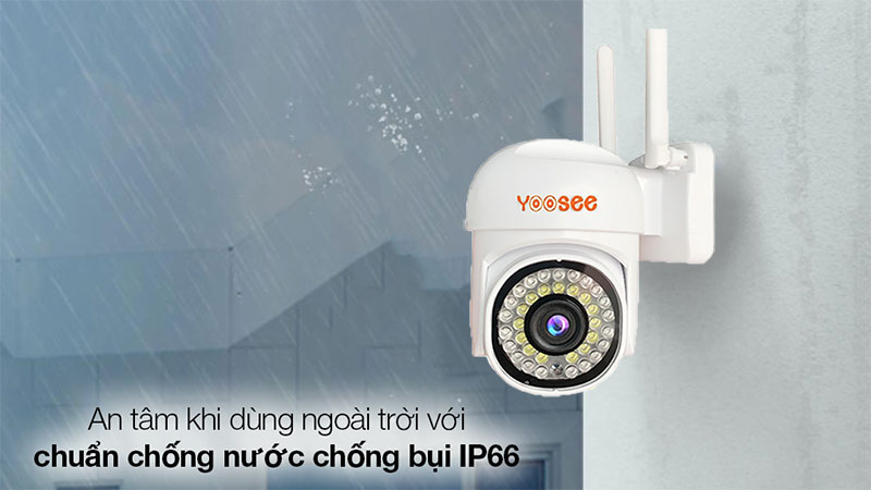 Camera wifi ngoài trời Yoosee PTZ-M1.5 - Hàng chính hãng