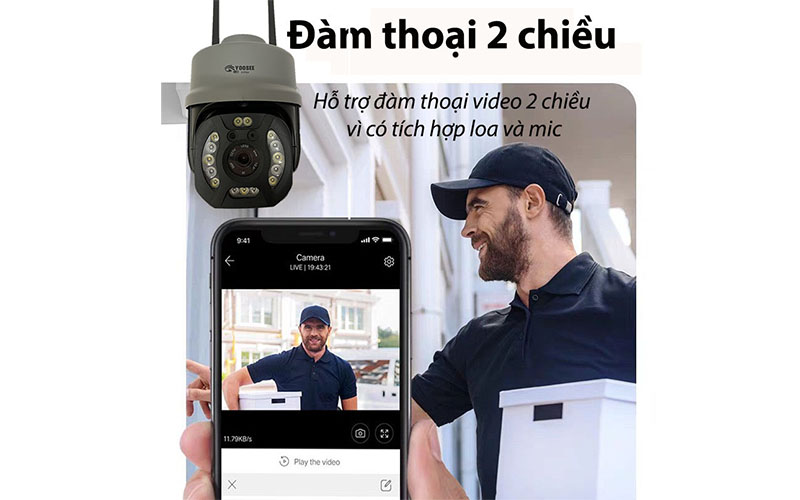 Chức năng của Camera wifi ngoài trời Yoosee YS15