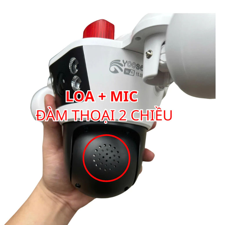 Camera Wifi ngoài trời Yoosee 4 mắt F068 - Hàng chính hãng