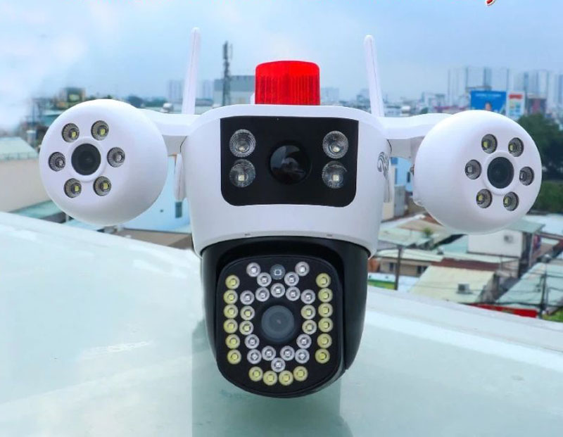 Camera Wifi ngoài trời Yoosee 4 mắt F068 - Hàng chính hãng