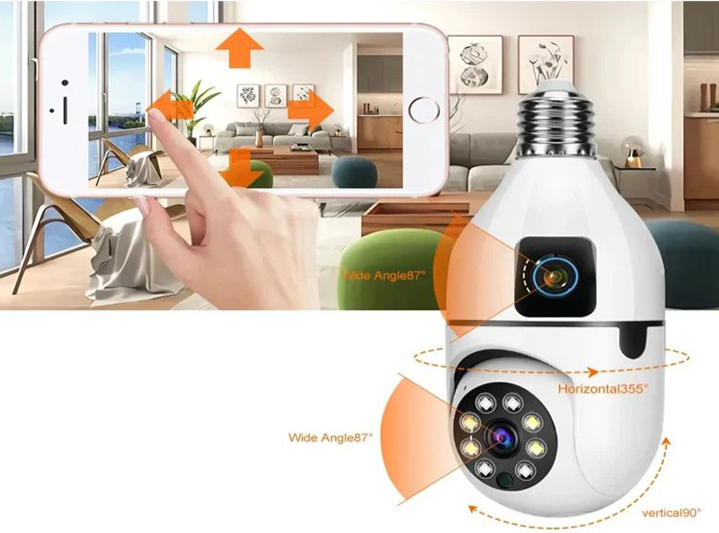 Camera wifi bóng đèn Yoosee QS211 - Hàng chính hãng