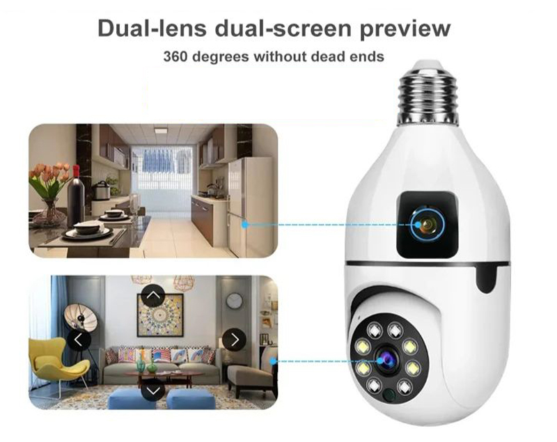 Camera wifi bóng đèn Yoosee QS211 - Hàng chính hãng