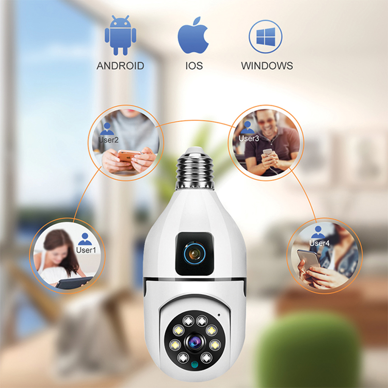 Camera wifi bóng đèn Yoosee QS211 - Hàng chính hãng