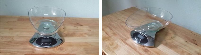 Chất liệu của cân điện tử Malloca MKS-829