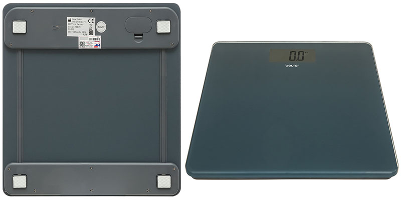 Cân điện tử đặt tại phòng tắm Beurer GS213