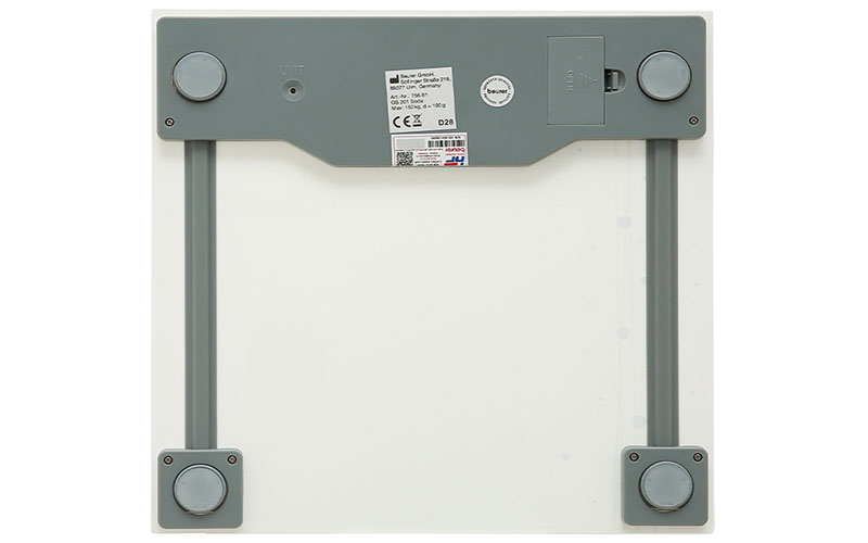 Cân điện tử mặt kính Beurer Soda GS-201