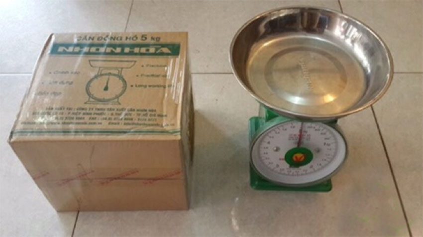 Cân đồng hồ lò xo 5kg Nhơn Hòa NHS-5 - Hàng chính hãng
