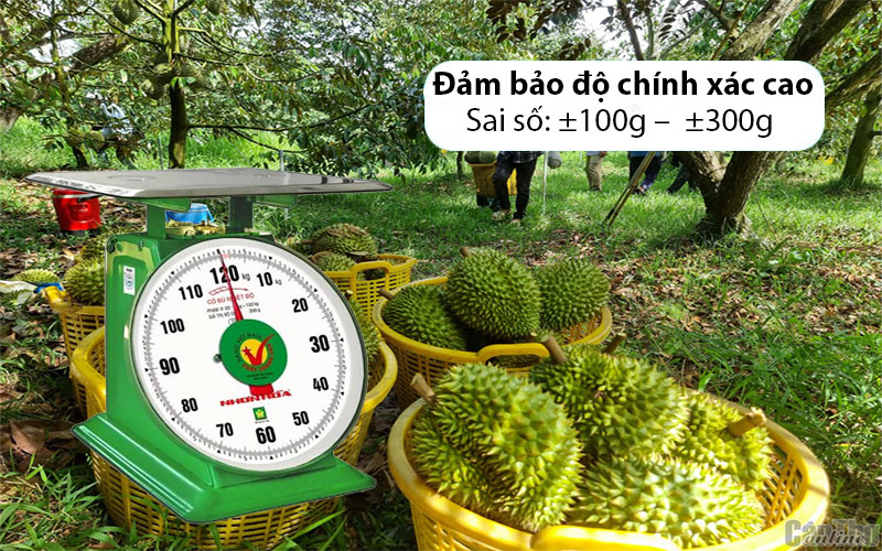 Cân đồng hồ lò xo Nhơn Hòa 120Kg CĐH-120 - Hàng chính hãng