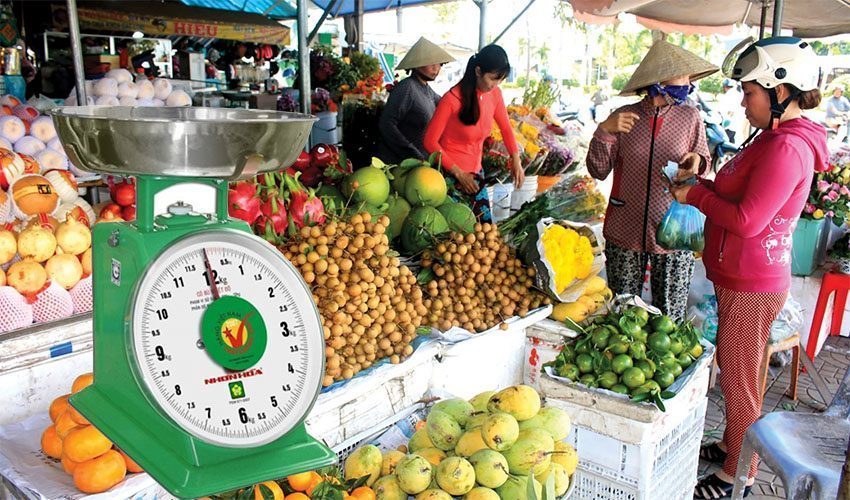 Cân đồng hồ lò xo Nhơn Hòa 12Kg NHS-12 - Hàng chính hãng