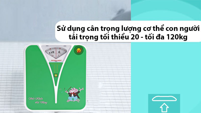 Cân sức khỏe 120kg Nhơn Hòa CSK-120 - Hàng chính hãng
