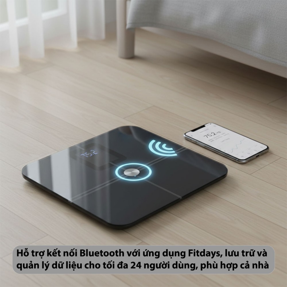 Cân sức khỏe Rapido RSB05–BS - Hàng chính hãng