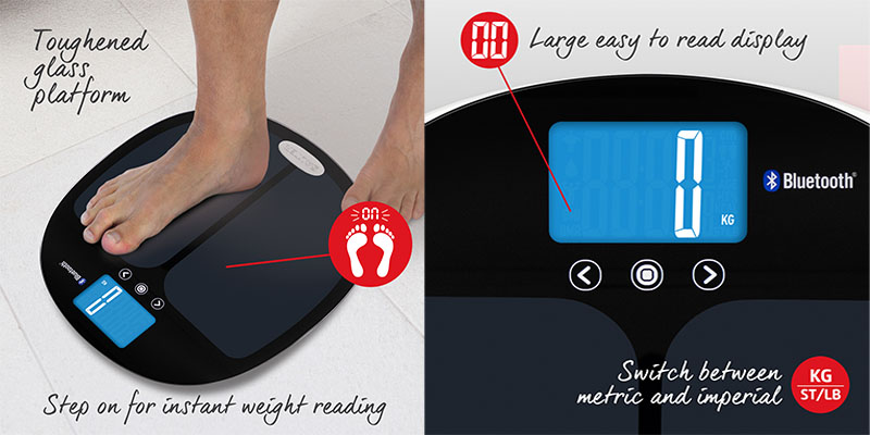 Cân sức khỏe Salter 9192BK3R