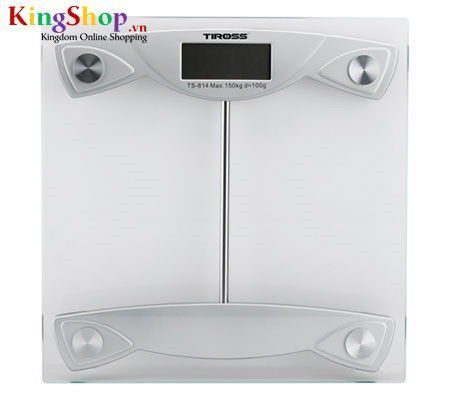 Cân sức khỏe điện tử Tiross TS814 - Hàng chính hãng